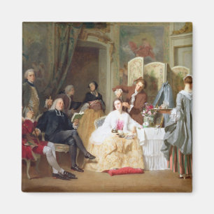 Íman Leitura "Manon Lescaut" de Prevost do Abbe, 1856