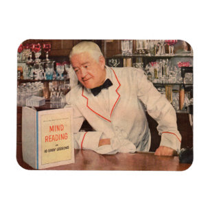 Íman leitura mental no bar