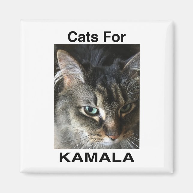 Íman Lelo Cats para Kamala (Frente)