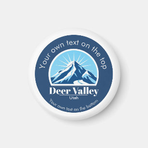 Íman Lembrança da área de esqui Deer Valley Utah