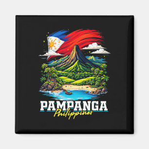 Íman Lembrança da Bandeira Filipina Pampanga Filipinas