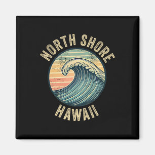 Íman Lembrança da Costa Norte de Oahu Havaí Havaiano Su