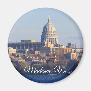 Íman Lembrança da lembrança de Madison, Wisconsin