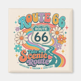 Íman Lembrança da Mãe Estrada Groovy Retro