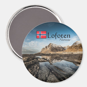 Íman Lembrança da Noruega Lofoten