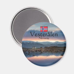 Íman Lembrança da Noruega Vesteralen