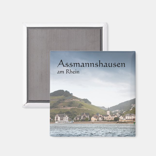 Íman Lembrança de Assmannshausen (Front/Back)