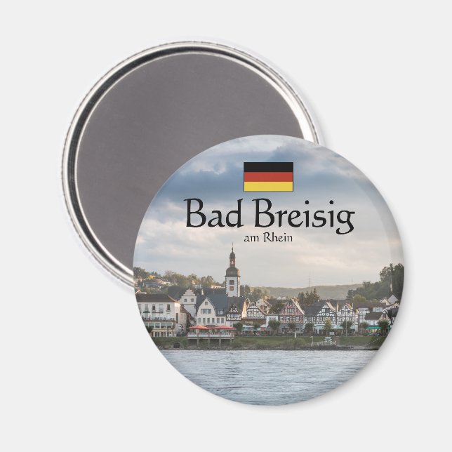 Íman Lembrança de Bad Breisig (Front/Back)