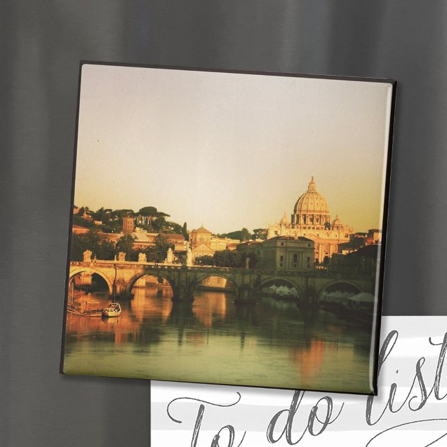 Íman Lembrança de Foto de Viagem Personalizada (Criador carregado)