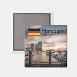 Íman Lembrança de Hamburgo