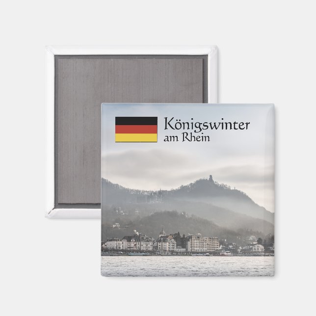 Íman Lembrança de Königswinter (Front/Back)