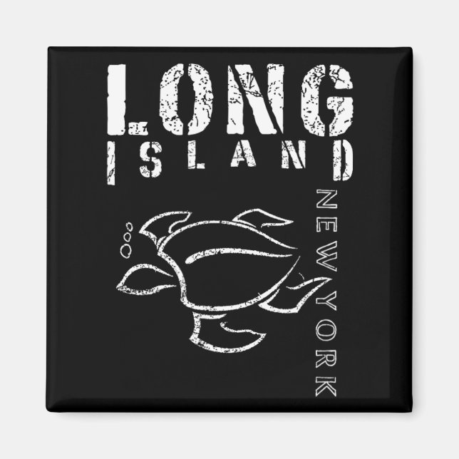 Íman Lembrança de Long Island Nova York (Frente)
