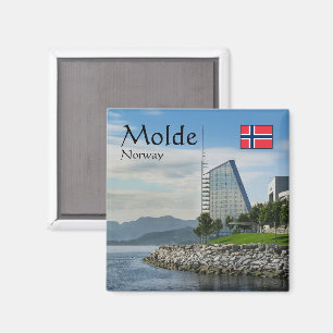 Íman Lembrança de Molde Noruega