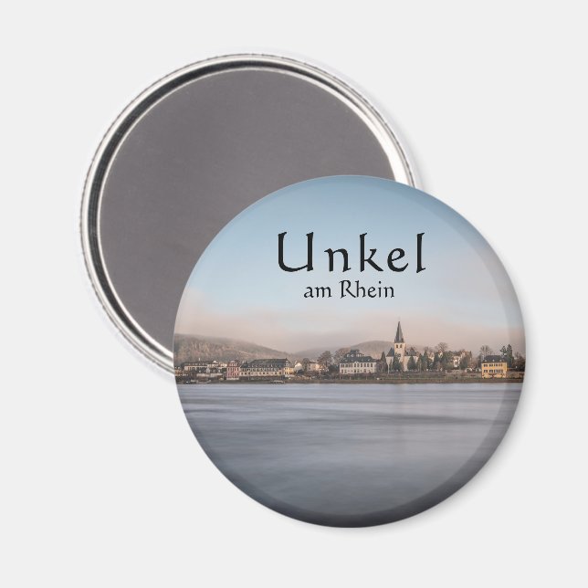 Íman Lembrança de Unkel no Reno (Front/Back)