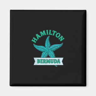 Íman Lembrança de Viagem Férias Hamilton Bermuda Estrel
