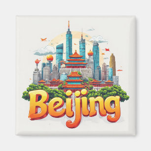 Íman Lembrança de Viagem para Pequim China para Viajant