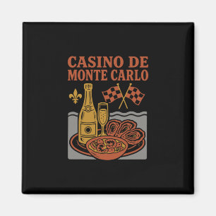 Íman Lembrança do Casino De Monte Carlo Mônaco Comida E