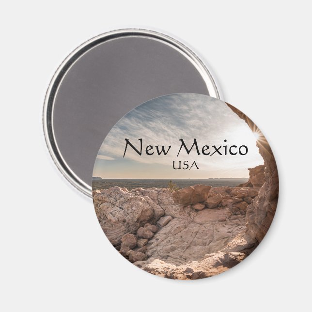 Íman Lembrança do Novo México  (Front/Back)