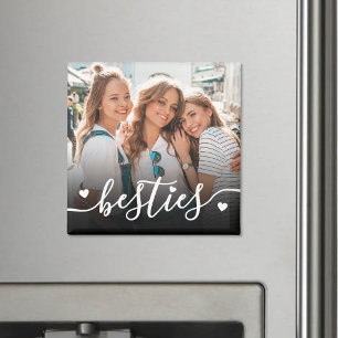 Íman Lembrança Personalizada com Foto dos Melhores Amig