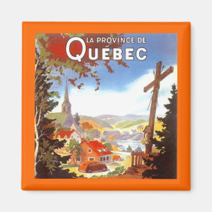 ÍMAN LEMBRANÇA QUEBEQUE CANADÁ DAS VIAGENS VINTAGE DO