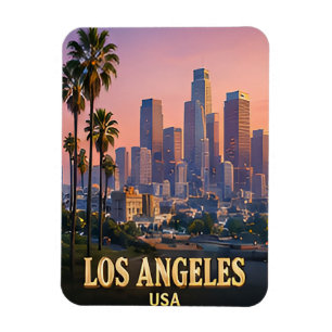 Íman ✈️ Lembranças de Los Angeles Califórnia 🌴