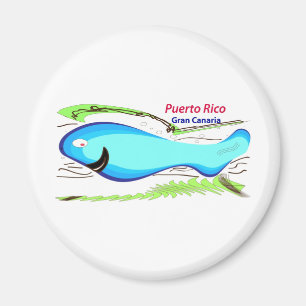 Íman Lembranças de Puerto Rico Gran Canaria