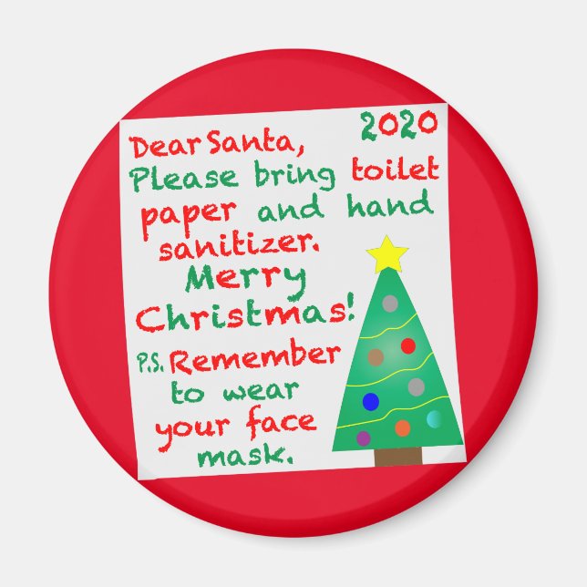 Íman Lembrando o Natal de 2020 (Frente)