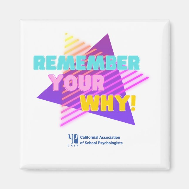 Íman Lembre-se do seu 'Por quê' (Frente)