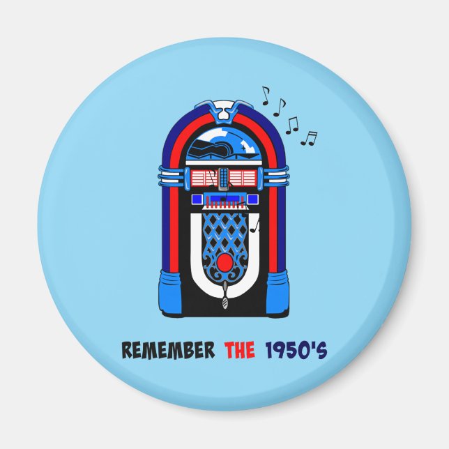 Íman Lembrem-se dos anos 50 (Frente)