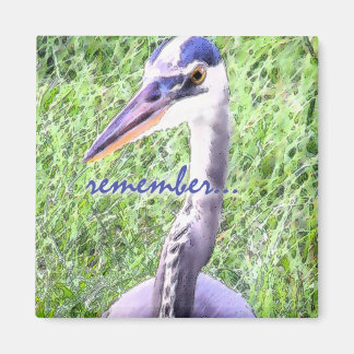 Íman Lembrete Azul do excelente