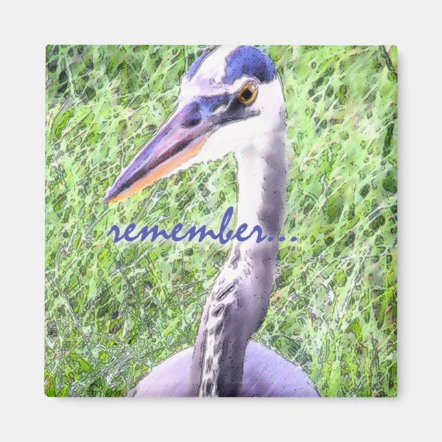 Íman Lembrete Azul do excelente (Frente)