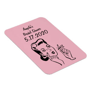 Íman Lembrete do chá de panela ou ímã da lembrança