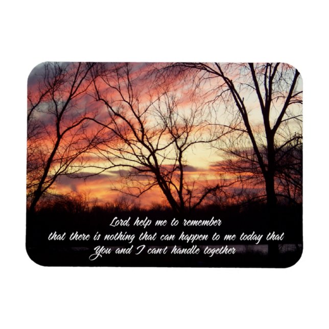 Íman lembrete matinal (Horizontal)