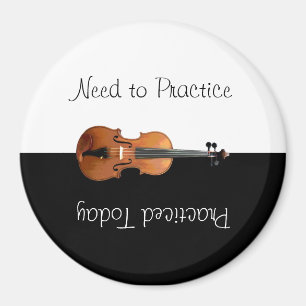 Íman Lembrete Reversível de Prática de Violina Exclusiv