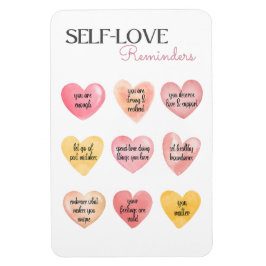 Íman Lembretes Gentis para a Saúde Mental Autoapaixonad