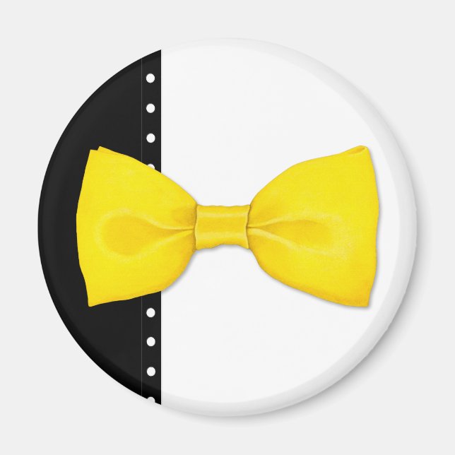 Íman Lemon Bowtie Magnet (Frente)