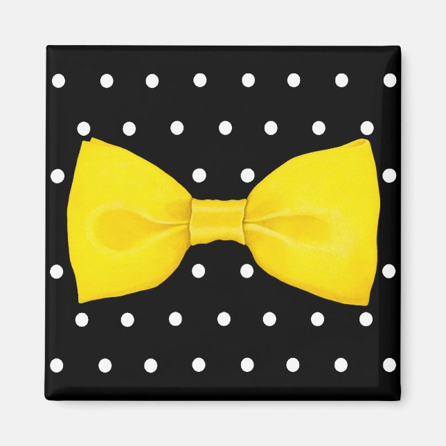 Íman Lemon Bowtie Magnet (Frente)