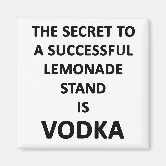 Íman Lemonade Stand (Frente)