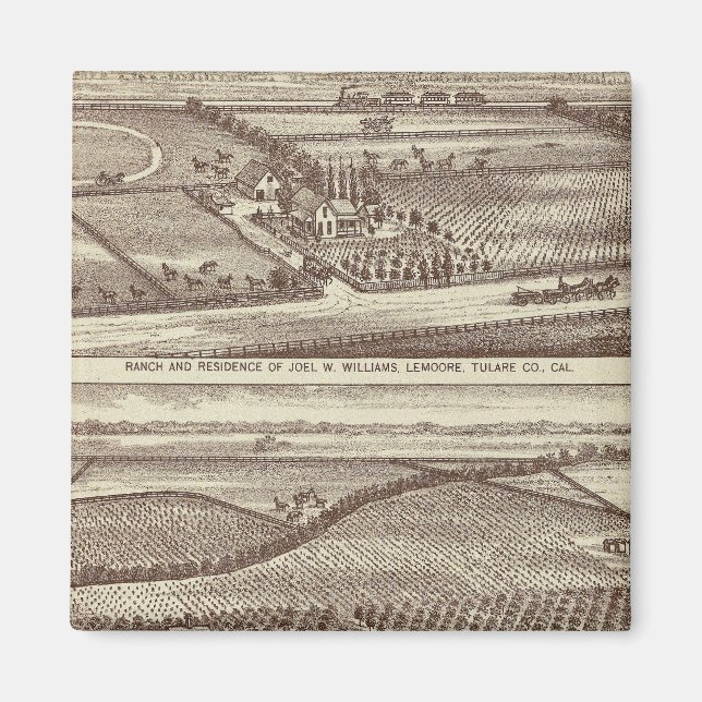 Íman Lemoore, fazendas de Armona (Frente)