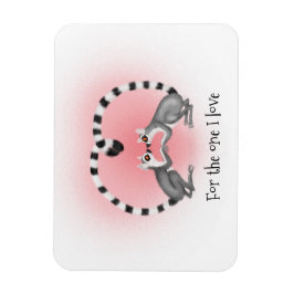 Íman Lêmures amando um mago Dia de os namorados