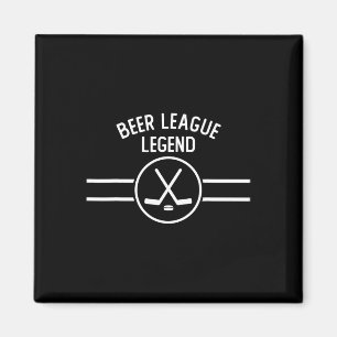 Íman Lenda da Liga de Beer Hóquei no Gelo Inline Engraç