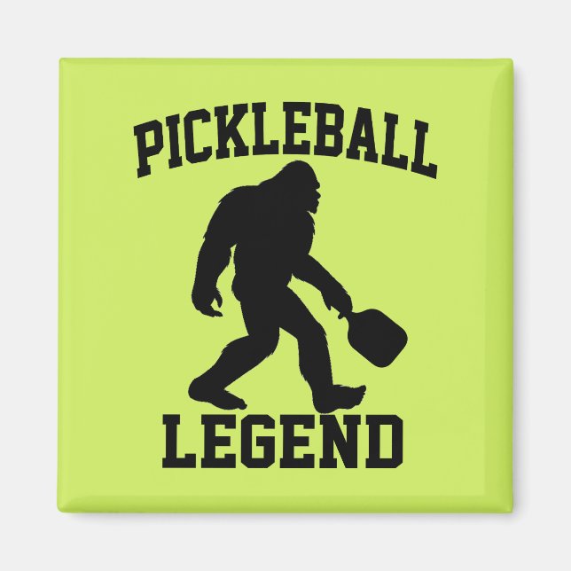 Íman Lenda de Picleball Engraçada (Frente)