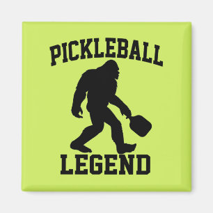 Íman Lenda do Pickleball Bigfoot Engraçado