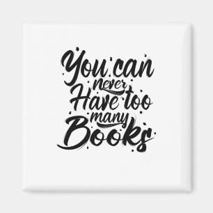 Íman Lendo Arte Você Nunca Pode Ter Muitos Livros