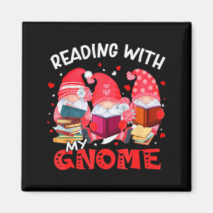 Íman Lendo Com Meus Gnomies Livros Bibliotecário Profes