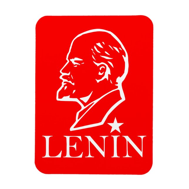 Íman Lenin, URSS, CCCP, União Soviética, Comunismo (Vertical)