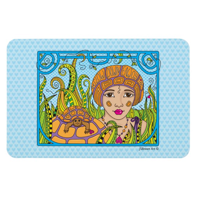 Íman Lento para Baixo_Ímã Flexível 6"x4" (Horizontal)