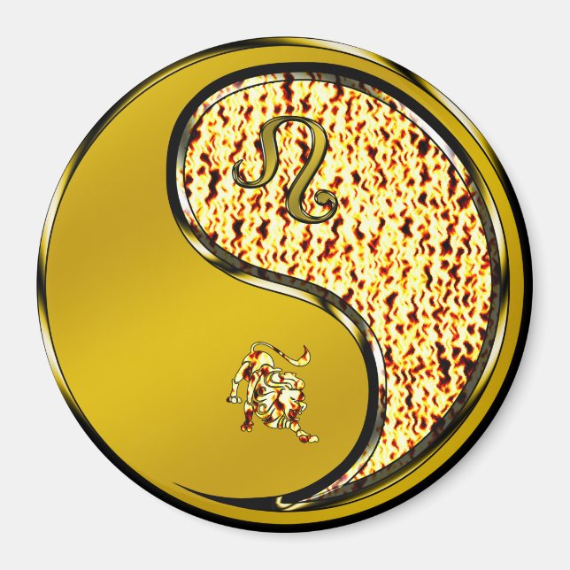 Íman Leo, o Leão (Frente)