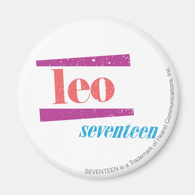 Íman Leo Pink (Frente)