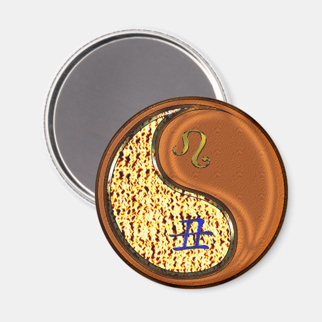 Íman Leo & Wood Ox (Front/Back)